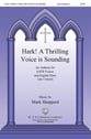 Hark! A Thrilling Voice is Sounding SATB choral sheet music cover